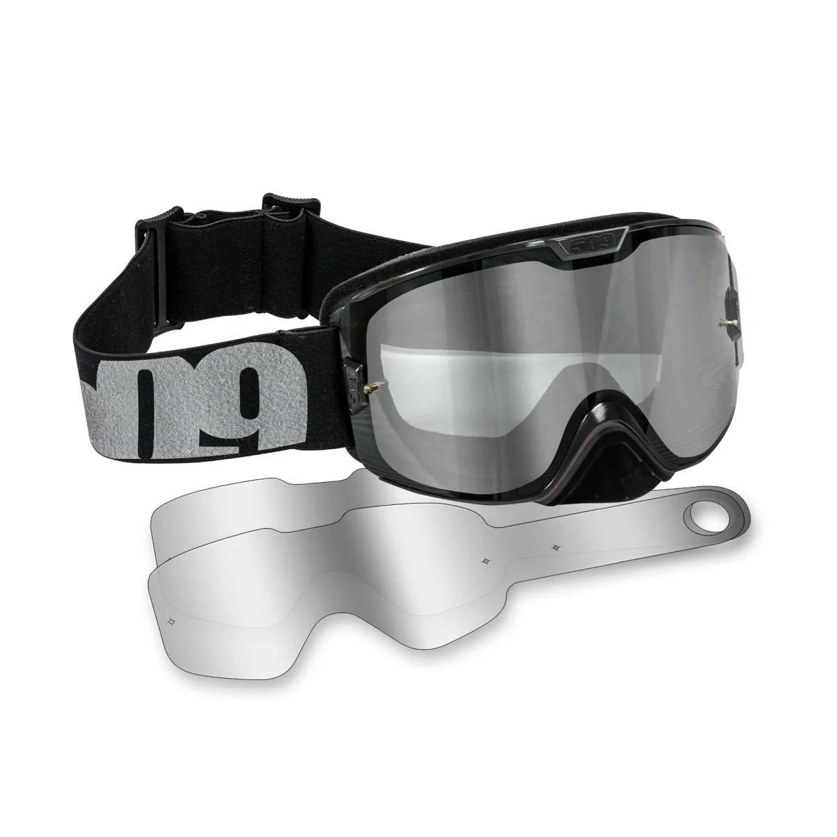 Laminated Tear Off Refills for Kingpin Goggles - Image 2