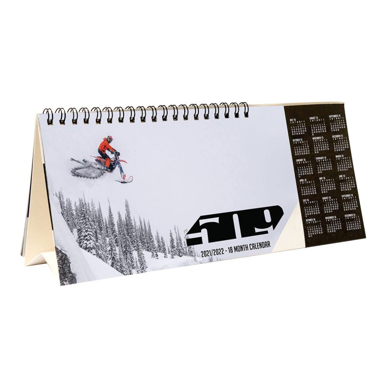 18 month snow desktop calendar 20212022.01