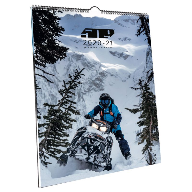 18 month snow wall calendar 2021.01