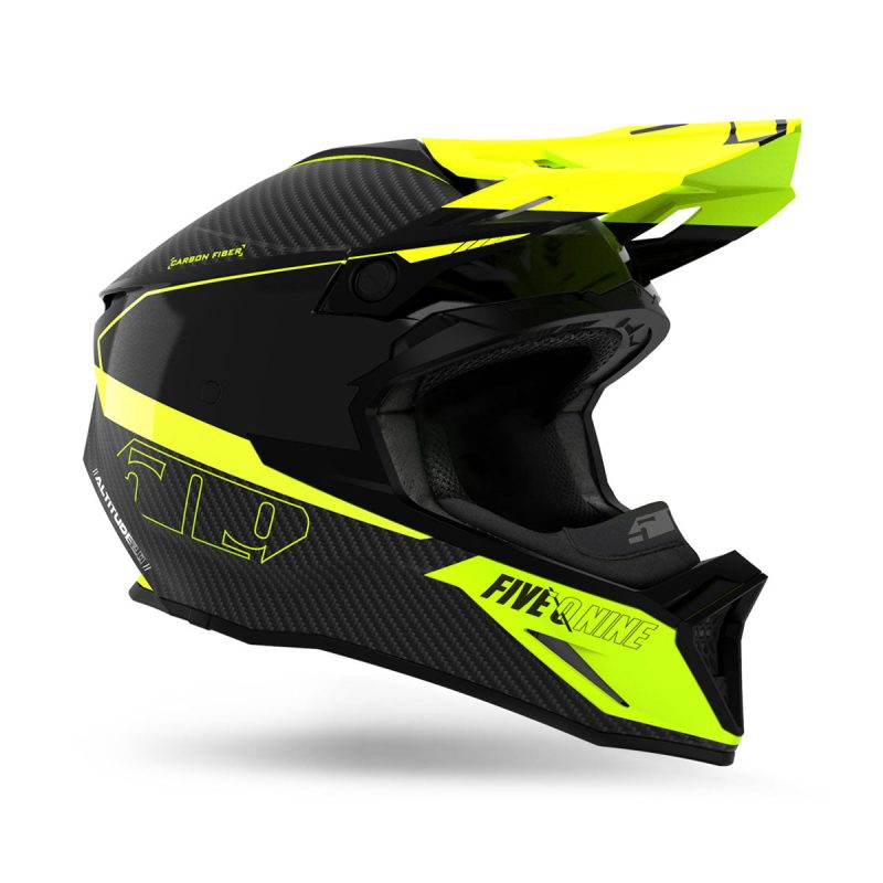 altitude 2 0 carbon fiber 3k hiflow helmet Acidgreen.02