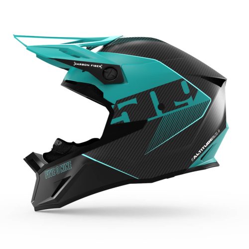 altitude 2 0 carbon fiber 3k hiflow helmet Emerald.01