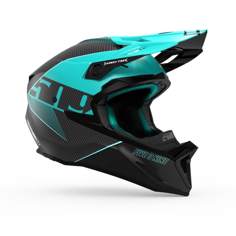 altitude 2 0 carbon fiber 3k hiflow helmet Emerald.02