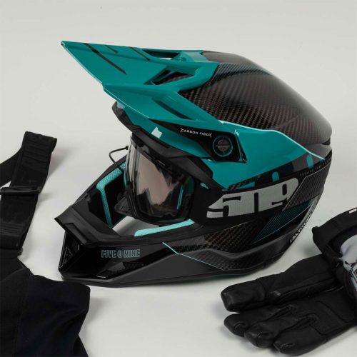 altitude 2 0 carbon fiber 3k hiflow helmet Emerald.04