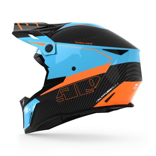 altitude 2 0 carbon fiber 3k hiflow helmet GTCyan.02