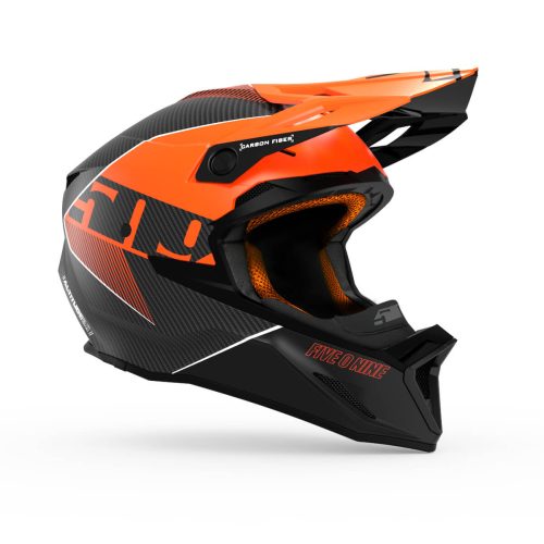 altitude 2 0 carbon fiber 3k hiflow helmet Orange.02