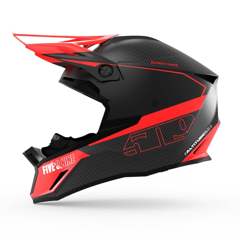 altitude 2 0 carbon fiber 3k hiflow helmet RacingRed2023.01