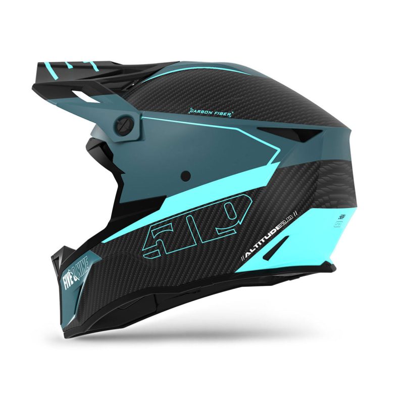 altitude 2 0 carbon fiber 3k hiflow helmet Sharkskin.03