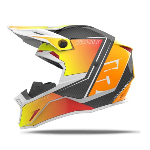 altitude 2 0 carbon fiber helmet OrangePop.01