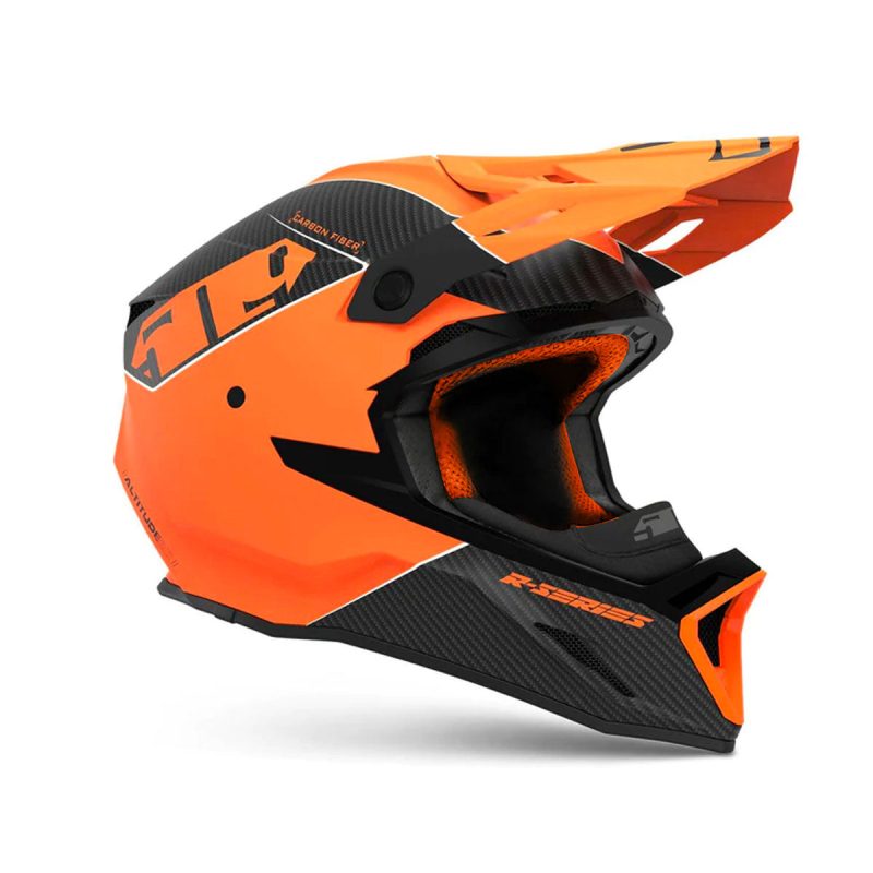 altitude 2 0 carbon fiber r series helmet Orange.02