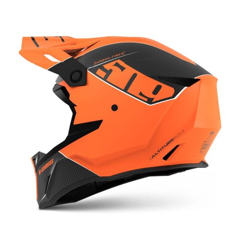 altitude 2 0 carbon fiber r series helmet Orange.03