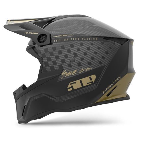 altitude 2 0 offroad carbon fiber helmet SpeedstaBlackGold.03