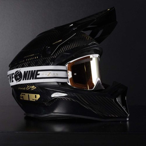 altitude 2 0 offroad carbon fiber helmet SpeedstaBlackGold.06