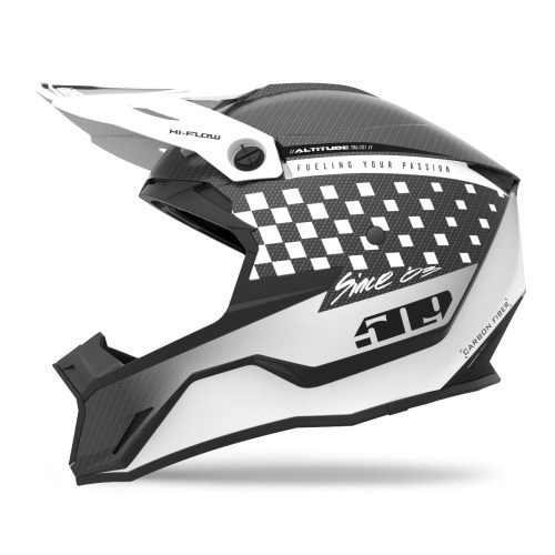 altitude 2 0 offroad carbon fiber helmet SpeedstaWhite.01