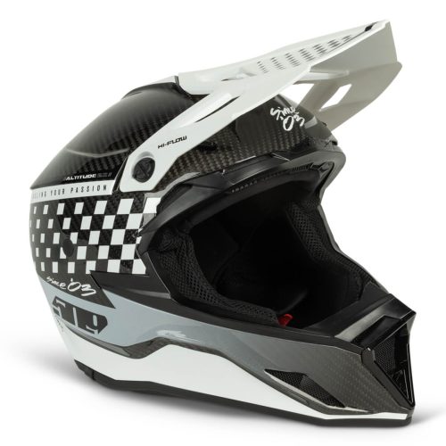 altitude 2 0 offroad carbon fiber helmet SpeedstaWhite.06