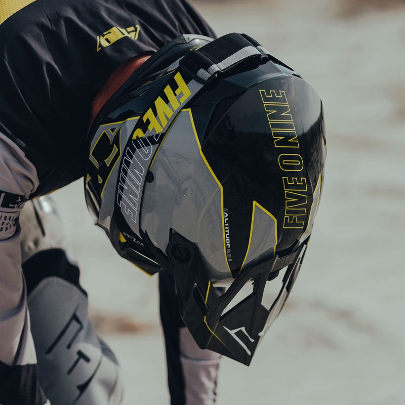 altitude 2 0 offroad helmet GrayYellow.06