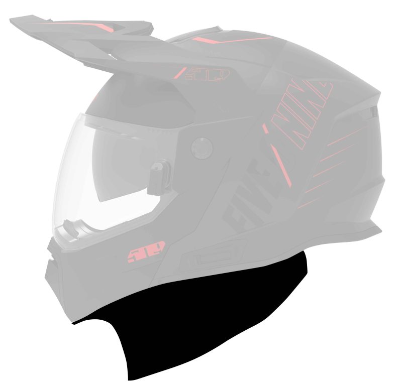 arctic chin curtain for delta r3 carbon helmets Black.01