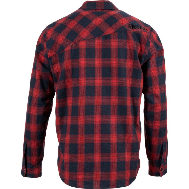 basecamp flannel shirt RedandNavy.02