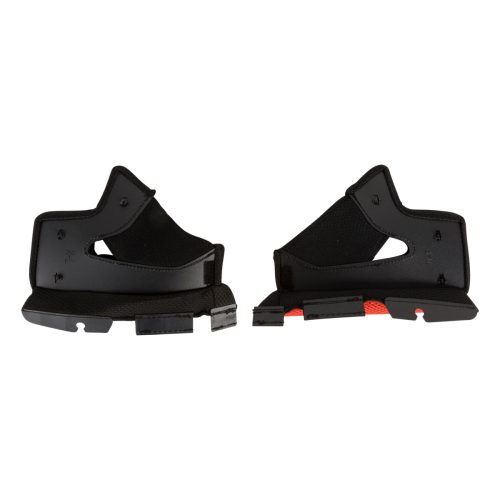 cheek pad set for delta v and mach v helmets Red.02