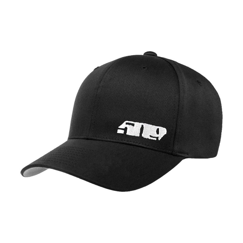 curved brim cvt hat Black.01