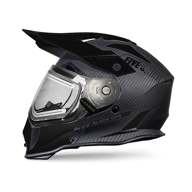 delta r3l carbon fiber ignite helmet BlackOps.01