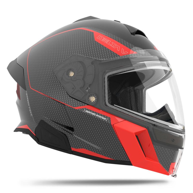 delta v carbon commander helmet RacingRed.02