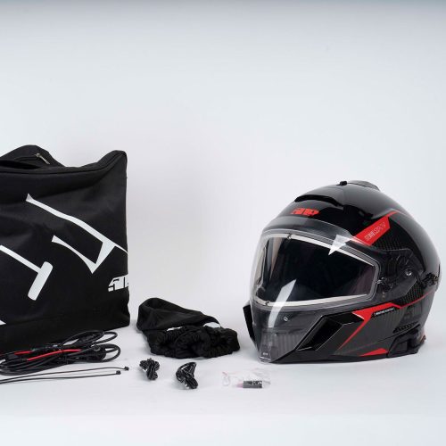 delta v carbon commander helmet RacingRed.07