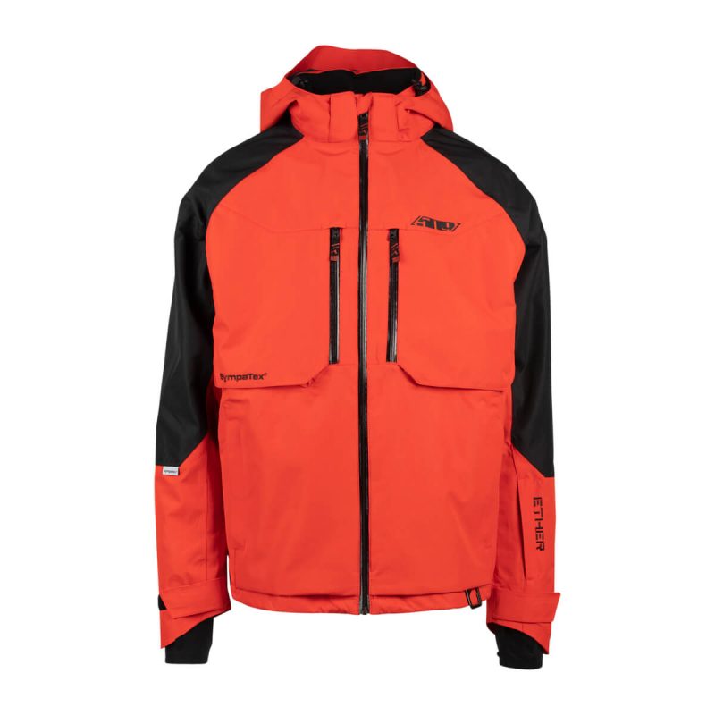 ether jacket shell Red.01