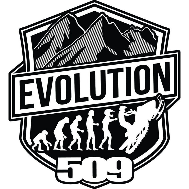 evolution sticker Black.01