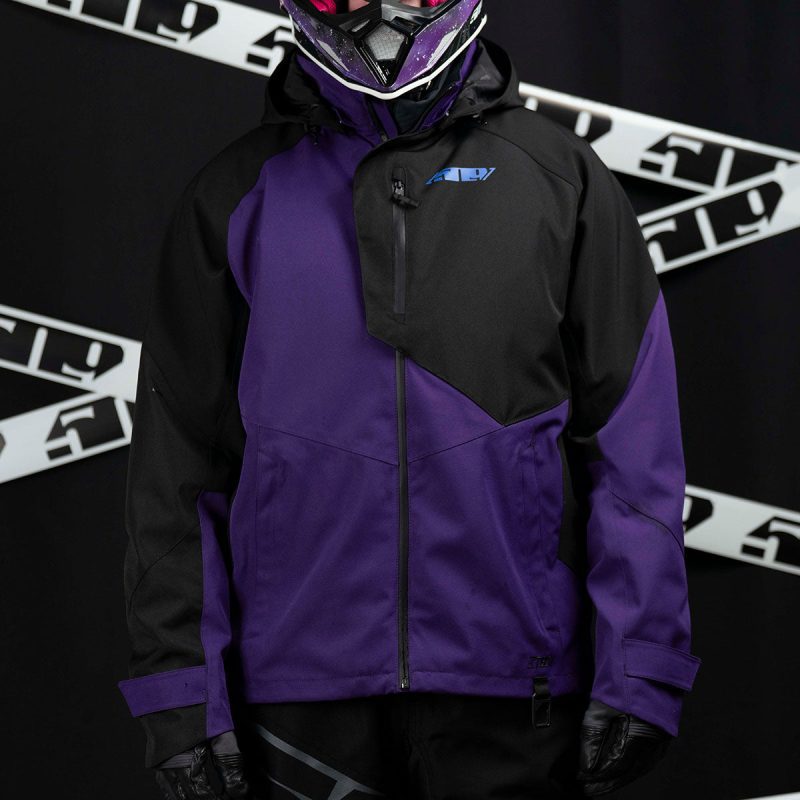 evolve jacket shell Purple.07