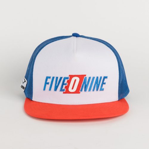 five o nine flat billed trucker hat Patriot.03