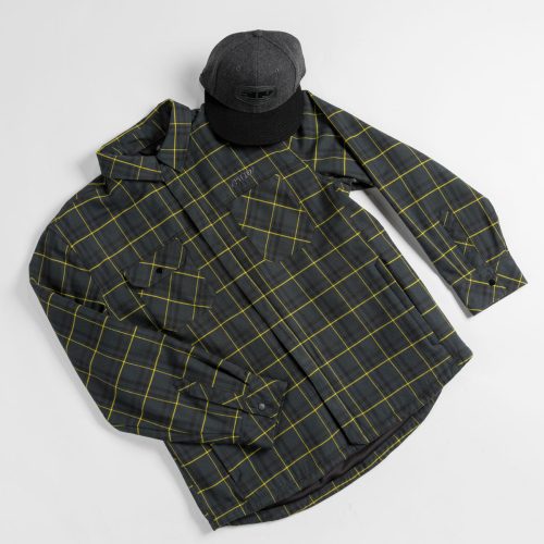 flannel shacket BlackVis.03