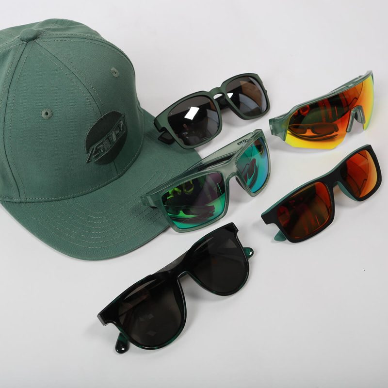 flat brim cvt snapback hat Sci FiGreen.04