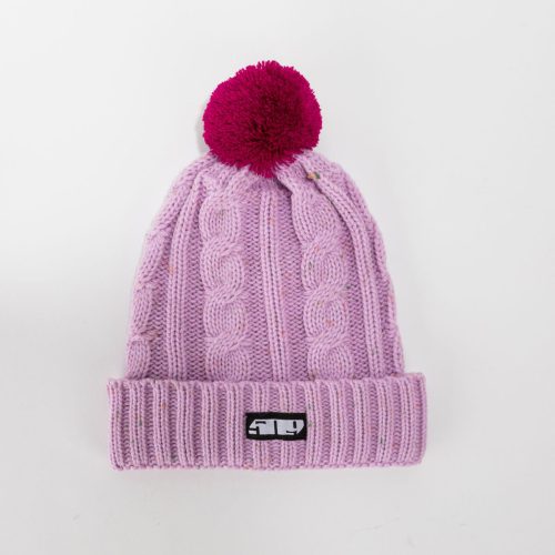 fleck pom beanie Lavendar.04