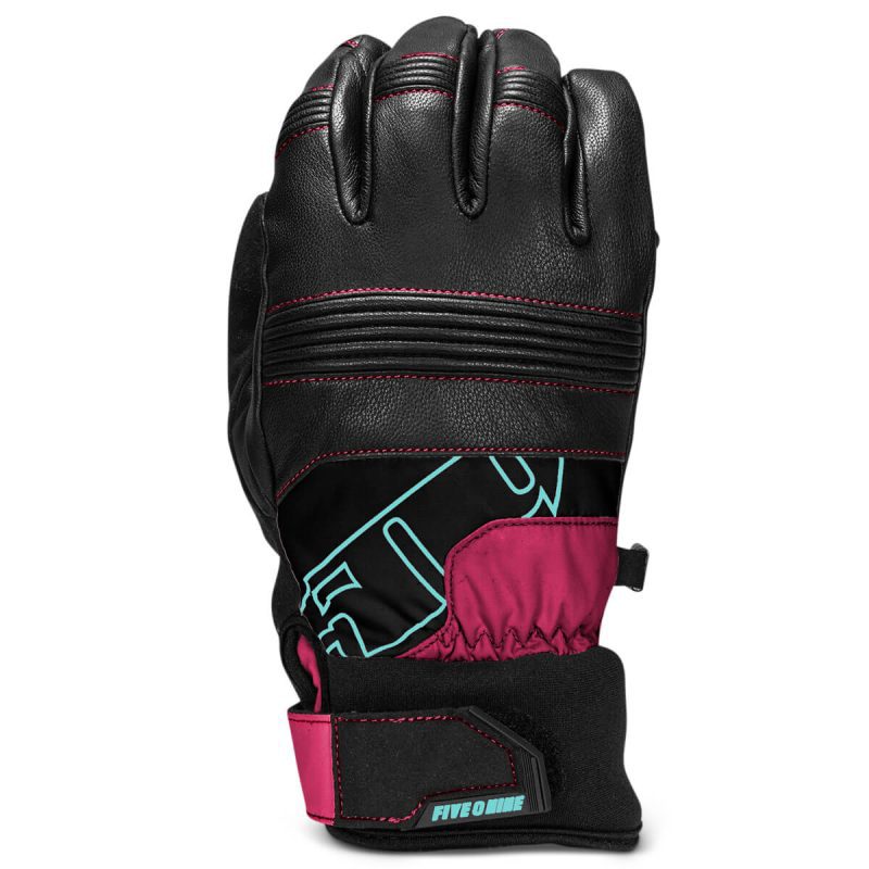 free range gloves Raspberry.01