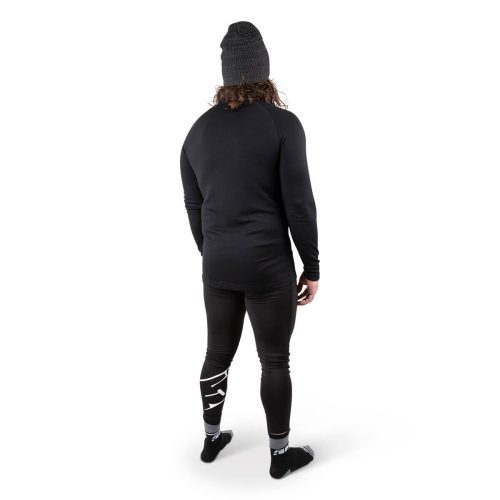 fzn merino hoodie Black2021.04