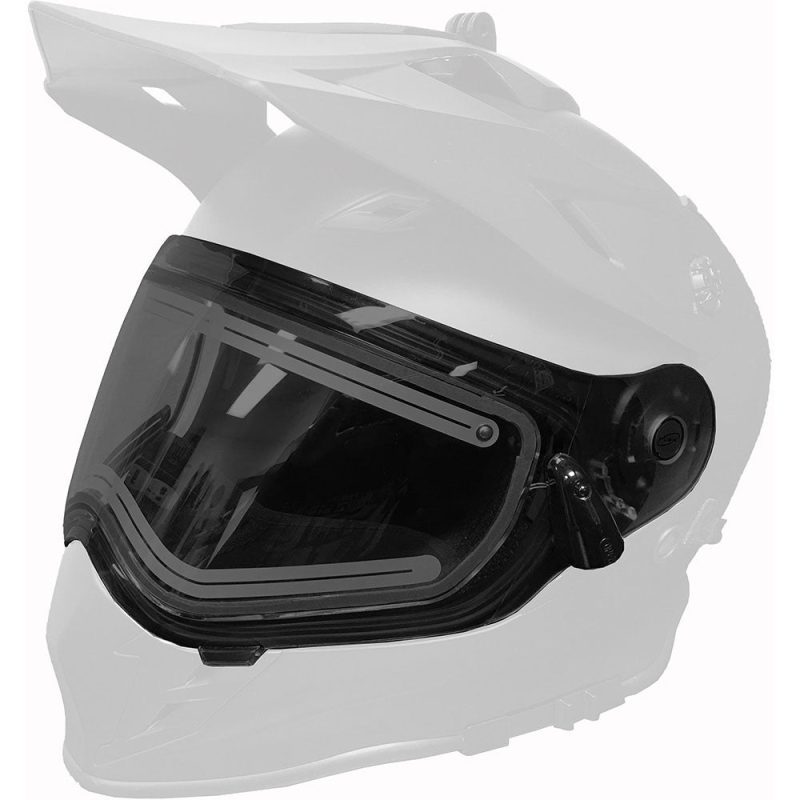 heated dual shield delta r3 helmets SmokeTint.01