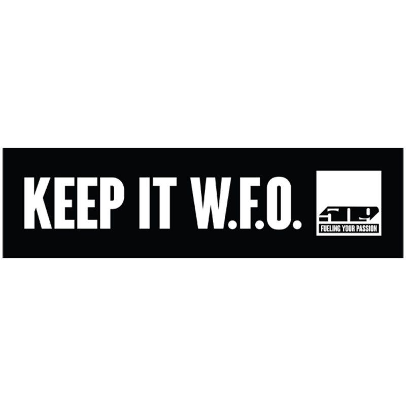 keep it wfo bumper sticker Black.01