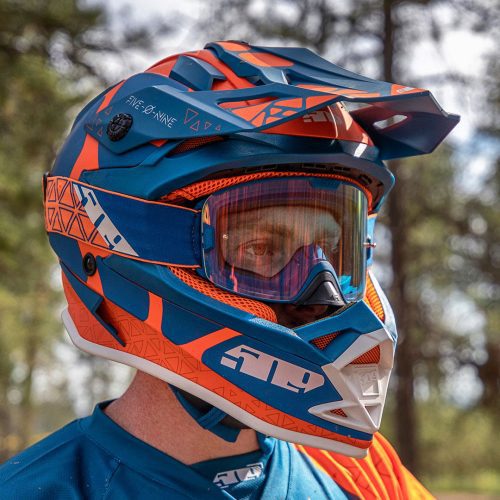 kingpin fuzion offroad goggle OrangeNavy.04