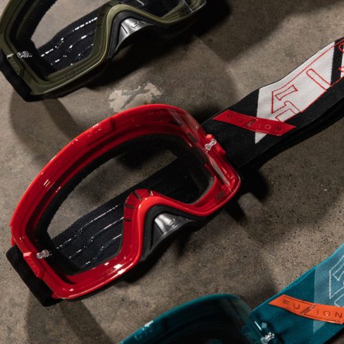 kingpin fuzion offroad goggles WhiteRed.04