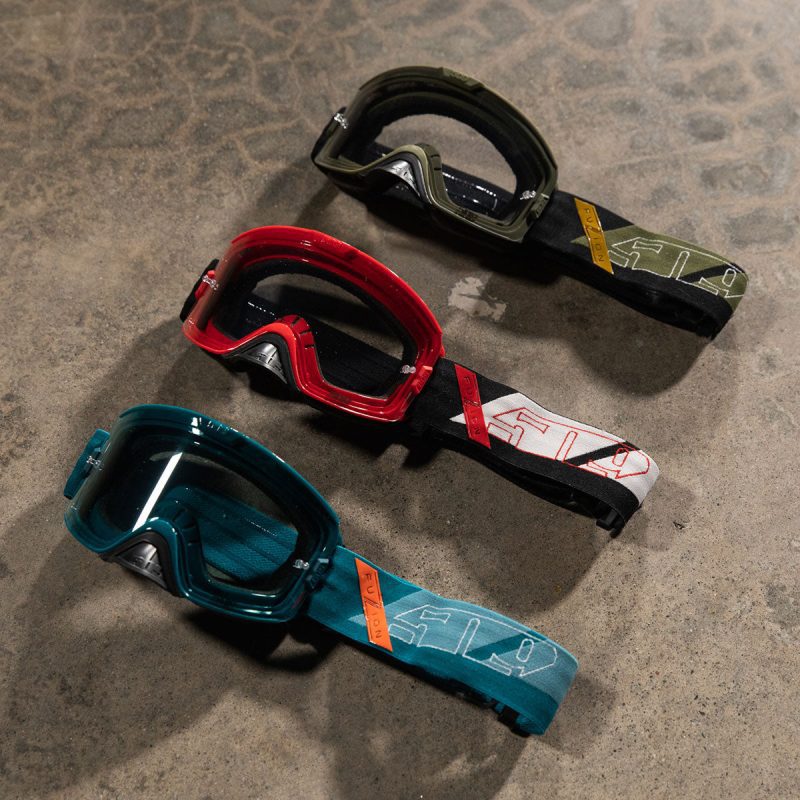 kingpin fuzion offroad goggles WhiteRed.06