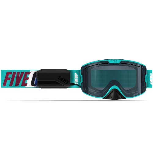 kingpin ignite heated goggle TealMaroon.01