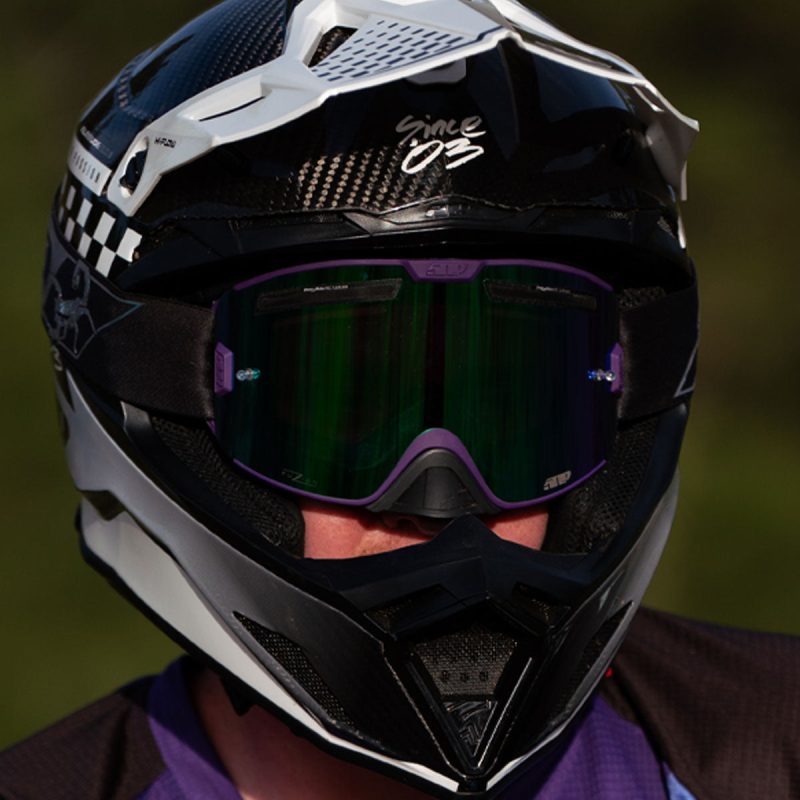 kinpin fuzion flow goggle Ultraviolet.07