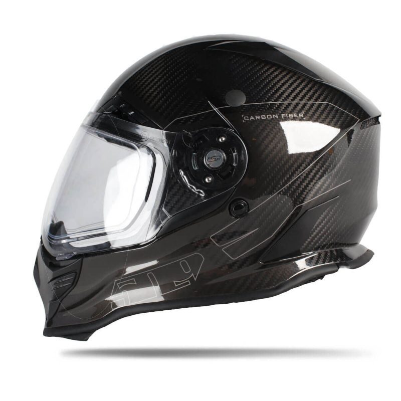 mach III carbon fiber helmet Blacktop.01