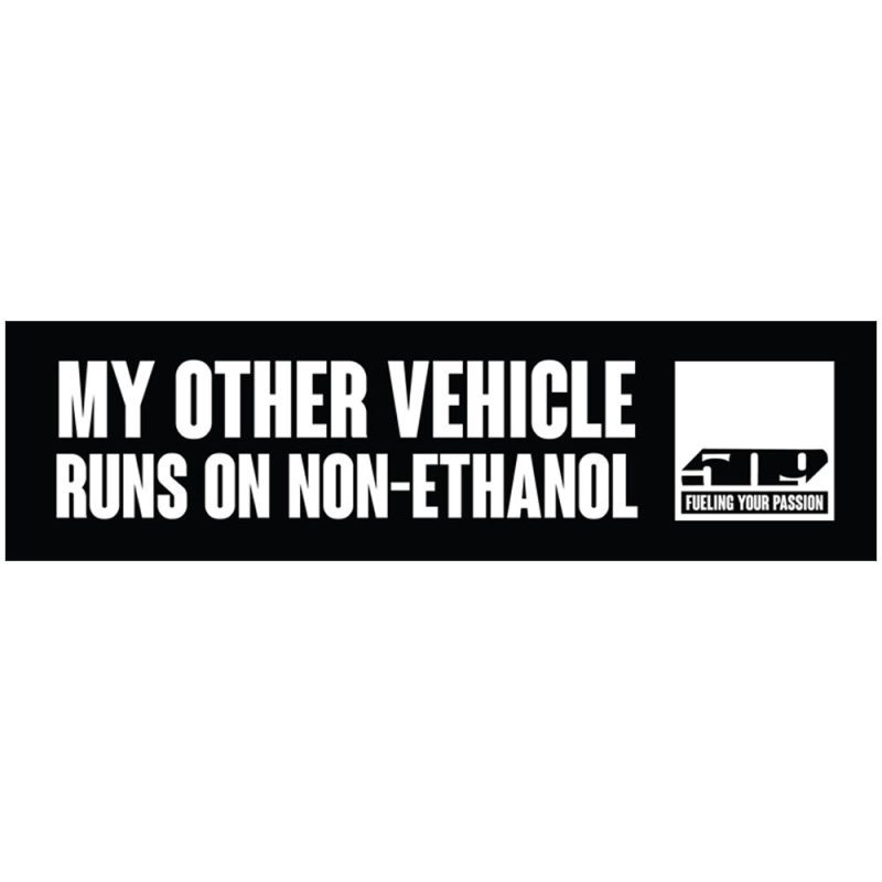 other vehicle bumper sticker Black.01