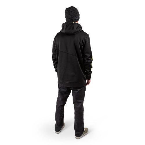 pro series sector quarter zip hoodie Black.04