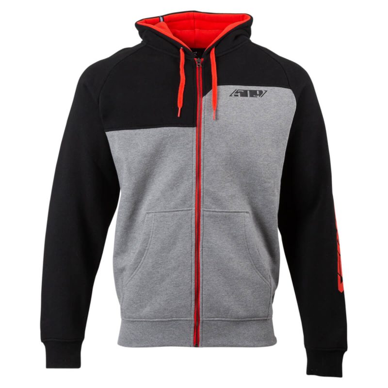 r series full zip hoodie RacingRed.01