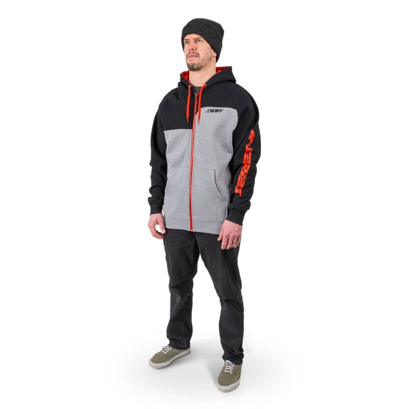 r series full zip hoodie RacingRed.03