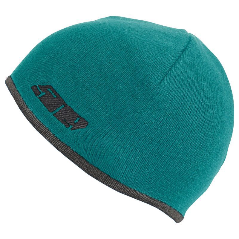 reversible beanie EmeraldGray.02