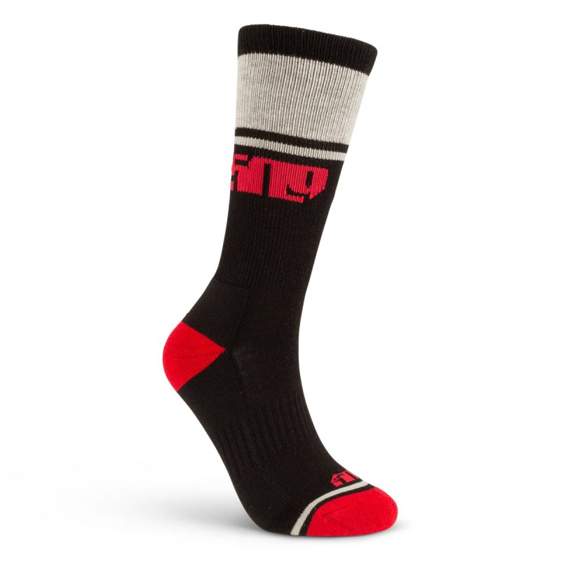 route 5 casual sock RacingRed.02