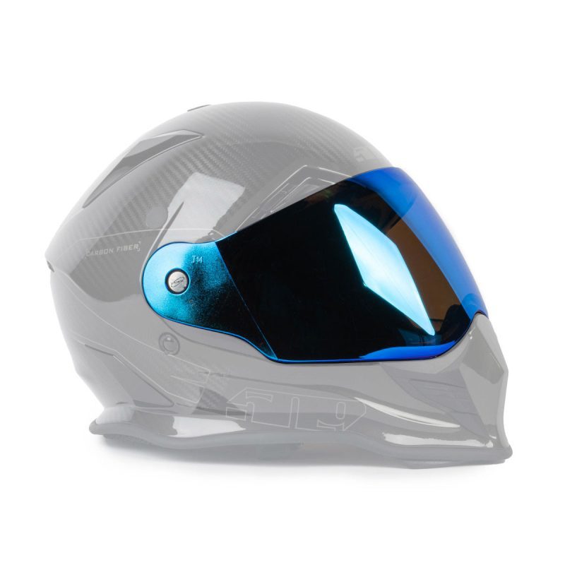 shield for mach iii carbon helmet SapphireMirror.01